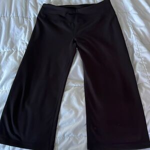 Zella mid rise active wear cropped wide leg leggings